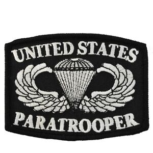 United States Paratrooper Patch